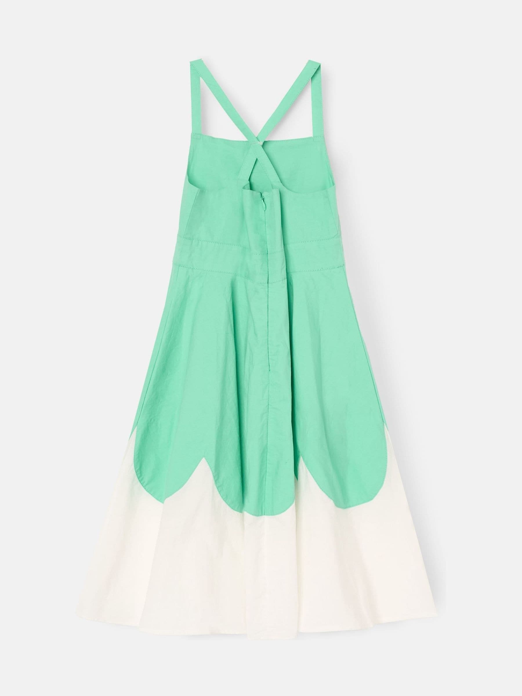 Angel & Rocket Green Allegra Pink Scallop Swing Dress image 4