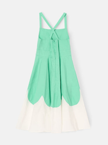 Angel & Rocket Green Allegra Pink Scallop Swing Dress image 4