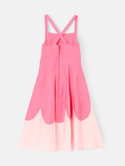 Angel & Rocket Pink Allegra Pink Scallop Swing Dress image 4