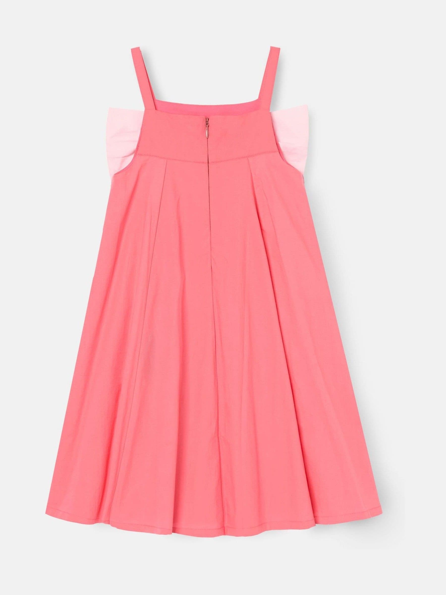 Angel & Rocket Pink Libby Bow Pleat Dress image 6