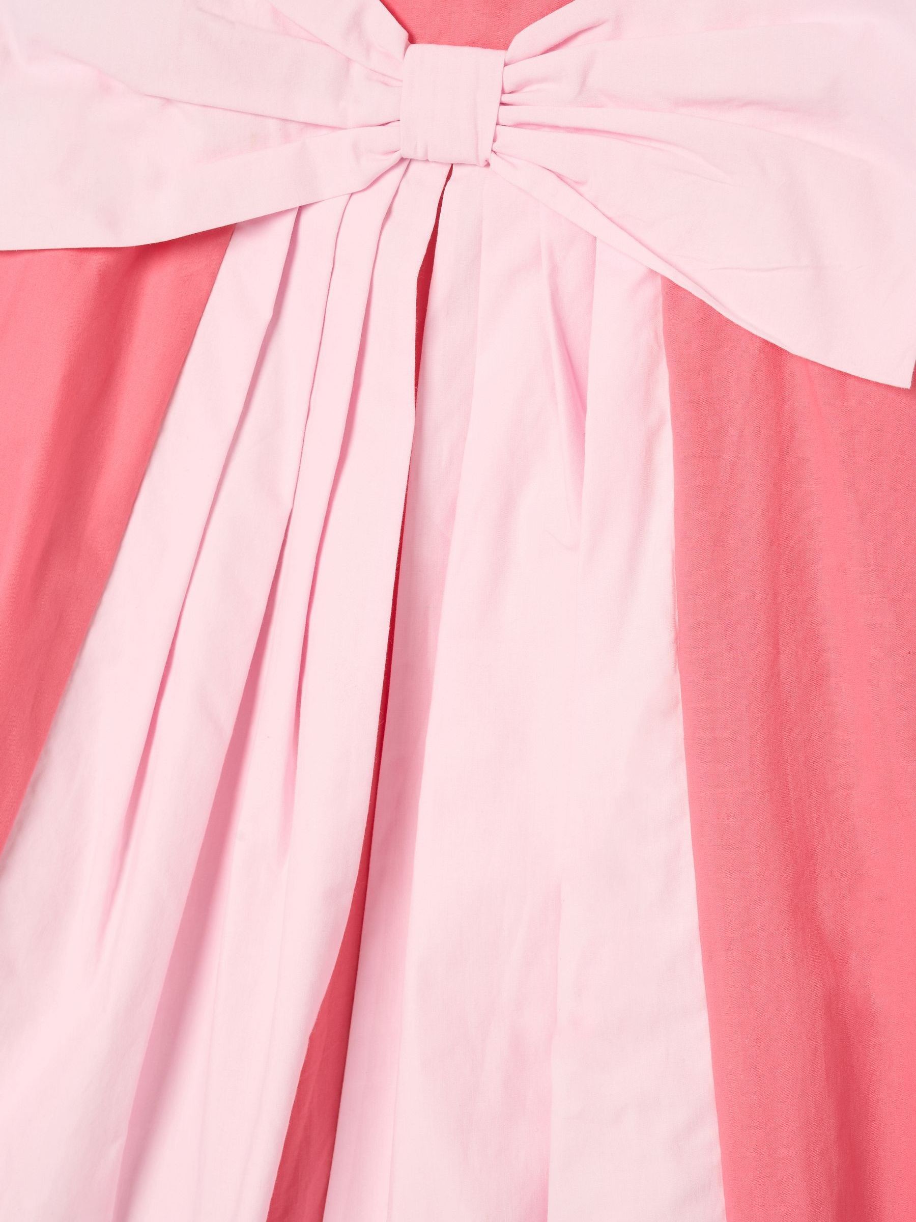 Angel & Rocket Pink Libby Bow Pleat Dress image 7