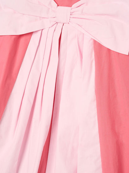 Angel & Rocket Pink Libby Bow Pleat Dress image 7