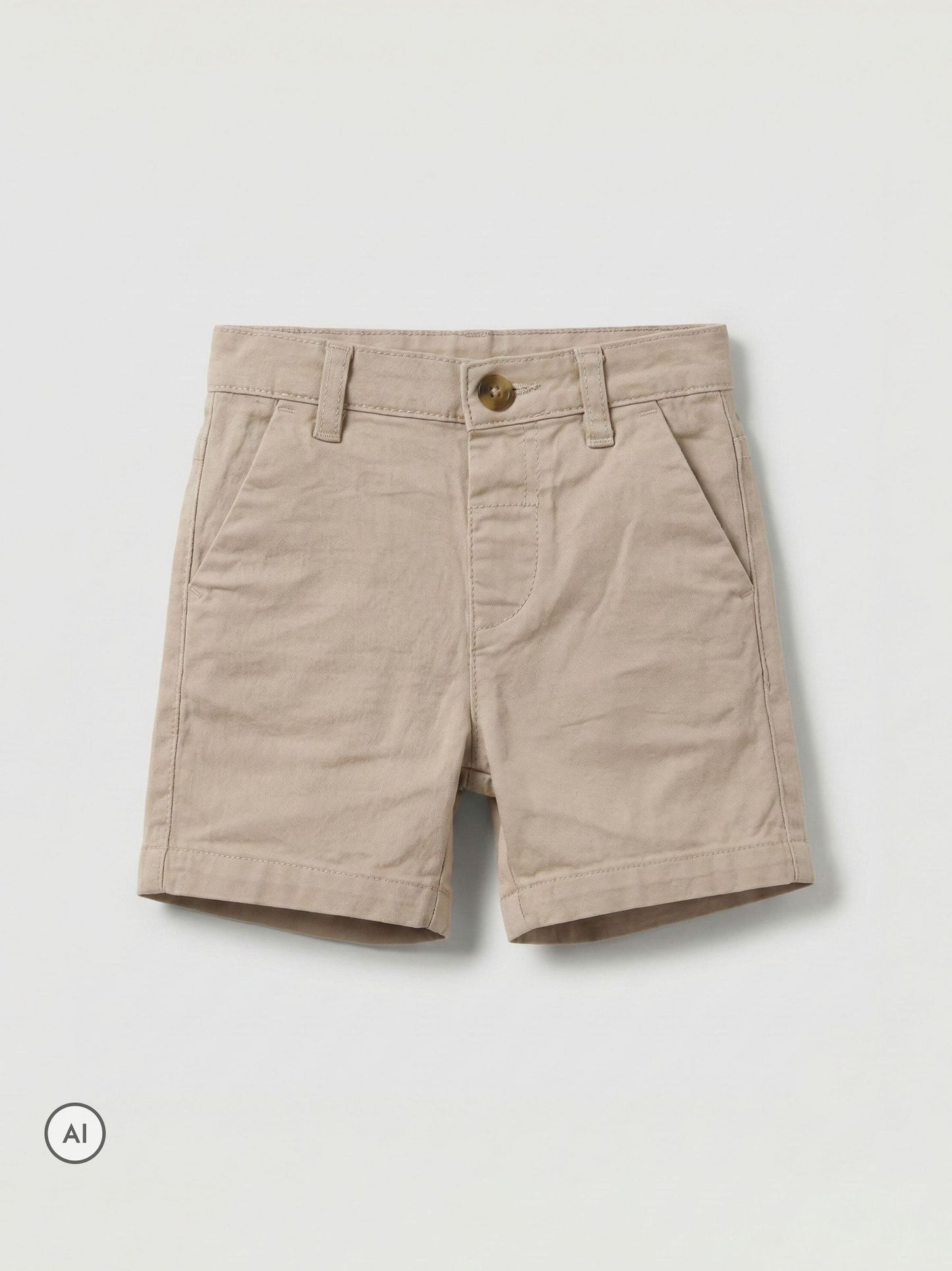 Dsiney Kidz - Angel & Rocket Grey Quinn Stone Chino Shorts image 4
