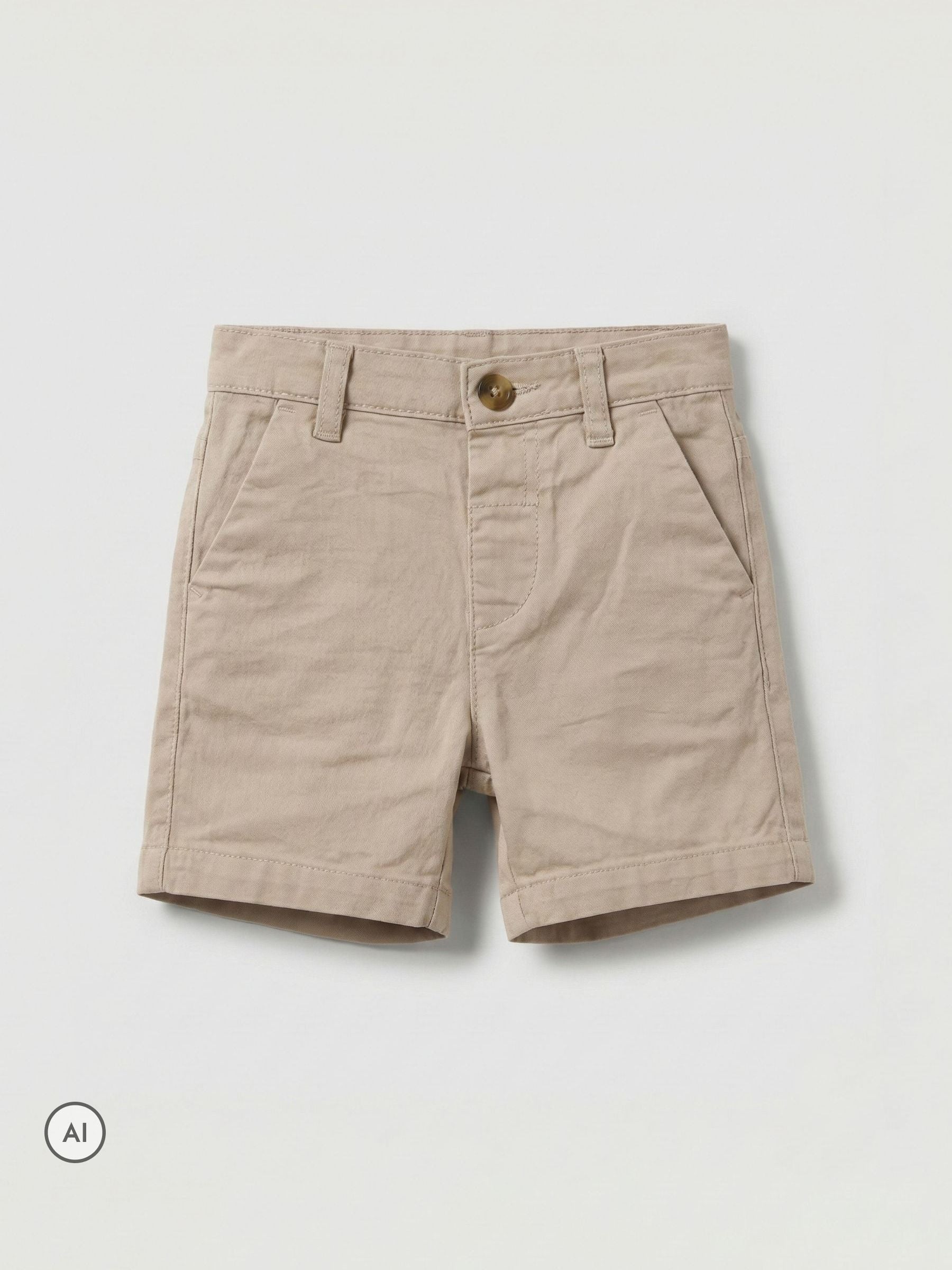 Dsiney Kidz - Angel & Rocket Grey Quinn Stone Chino Shorts image 4