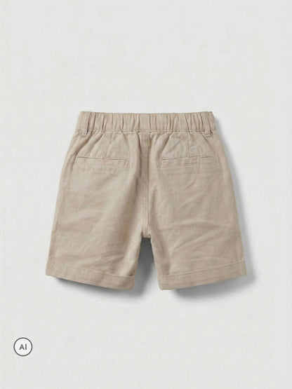 Dsiney Kidz - Angel & Rocket Grey Quinn Stone Chino Shorts image 5