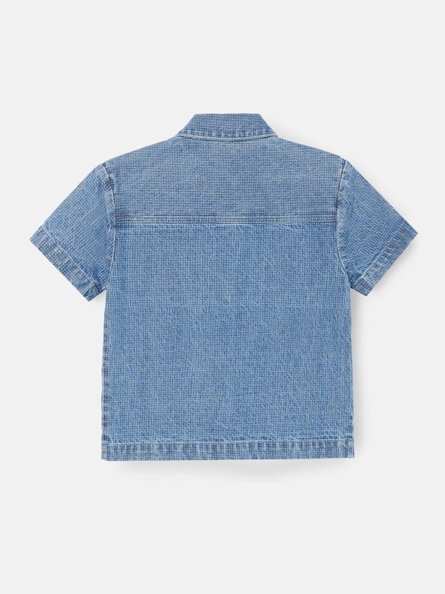 Dsiney Kidz - Angel & Rocket Blue Max Jacquard Denim Shirt image 7