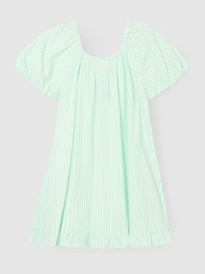 Angel & Rocket Green Coletta Corsage Stripe Swing Dress image 6