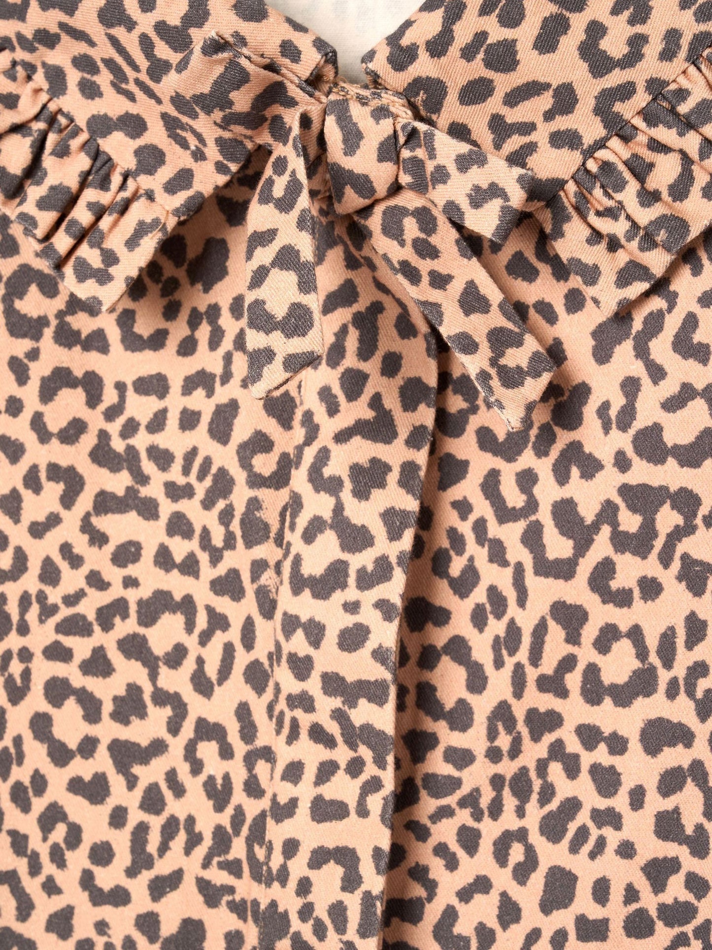 Dsiney Kidz - Angel & Rocket Animal Erika Leopard Collared Tie Blouse image 7