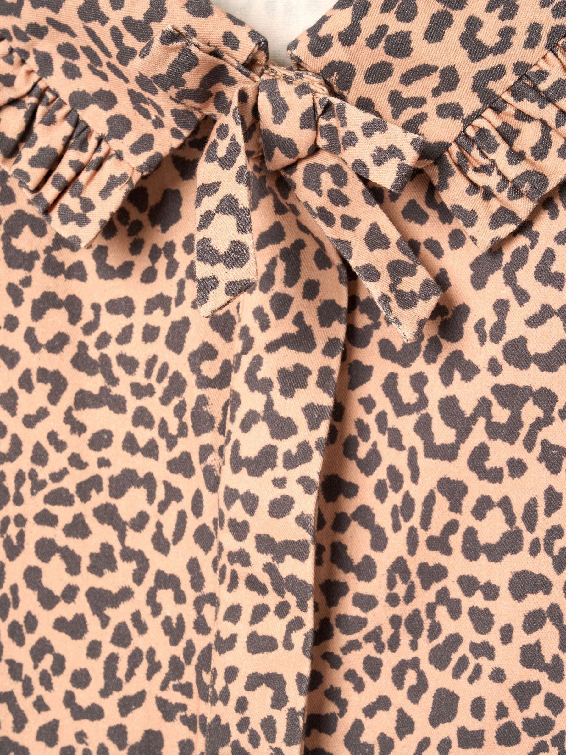 Dsiney Kidz - Angel & Rocket Animal Erika Leopard Collared Tie Blouse image 7