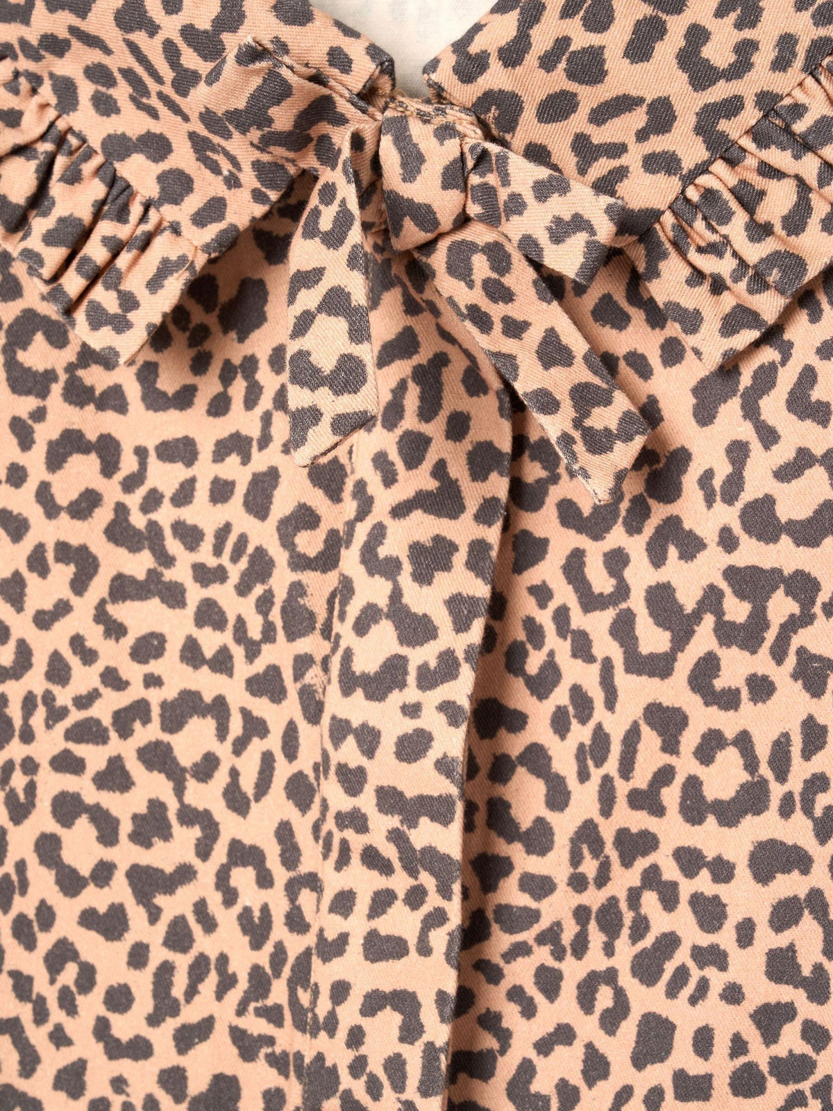 Dsiney Kidz - Angel & Rocket Animal Erika Leopard Collared Tie Blouse image 7