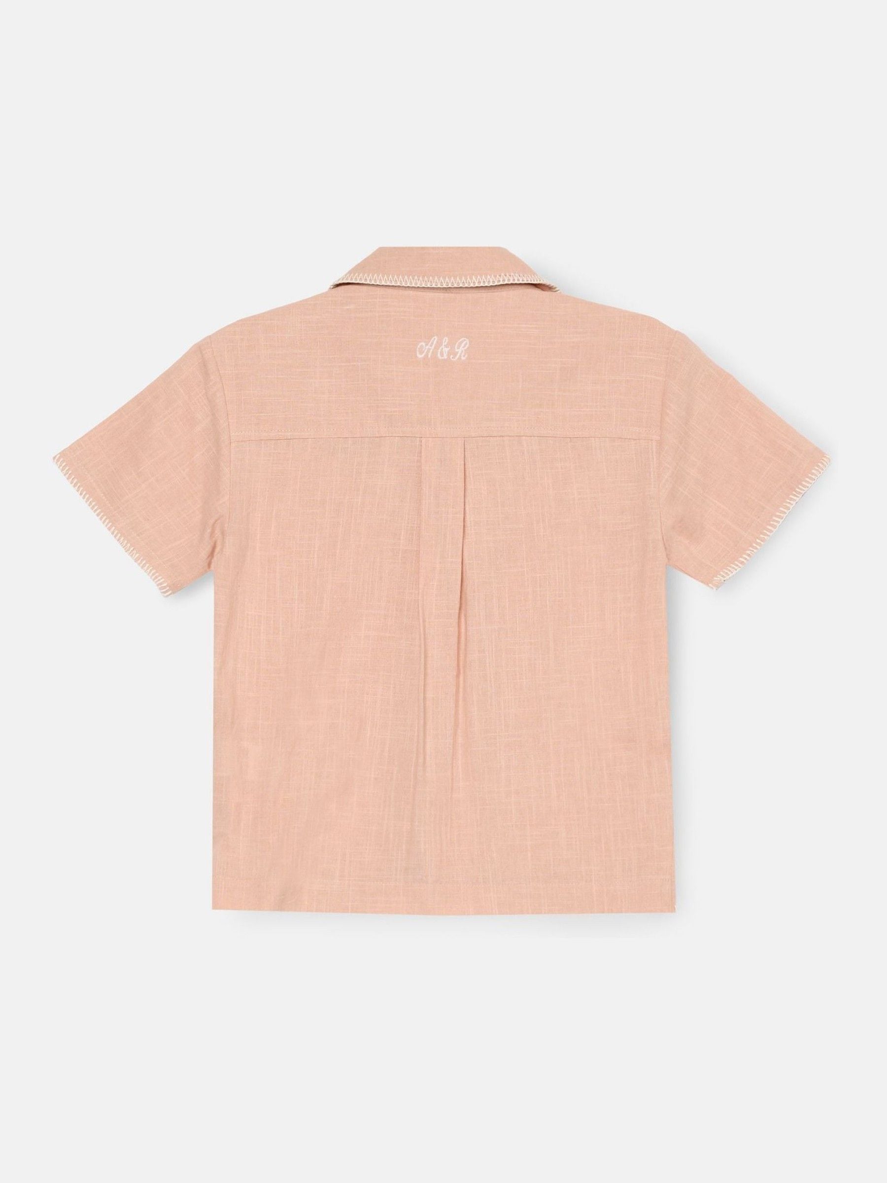 Dsiney Kidz - Angel & Rocket Pink Remy Cornelli Embroidered Shirt image 4