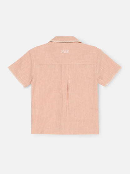 Dsiney Kidz - Angel & Rocket Pink Remy Cornelli Embroidered Shirt image 4
