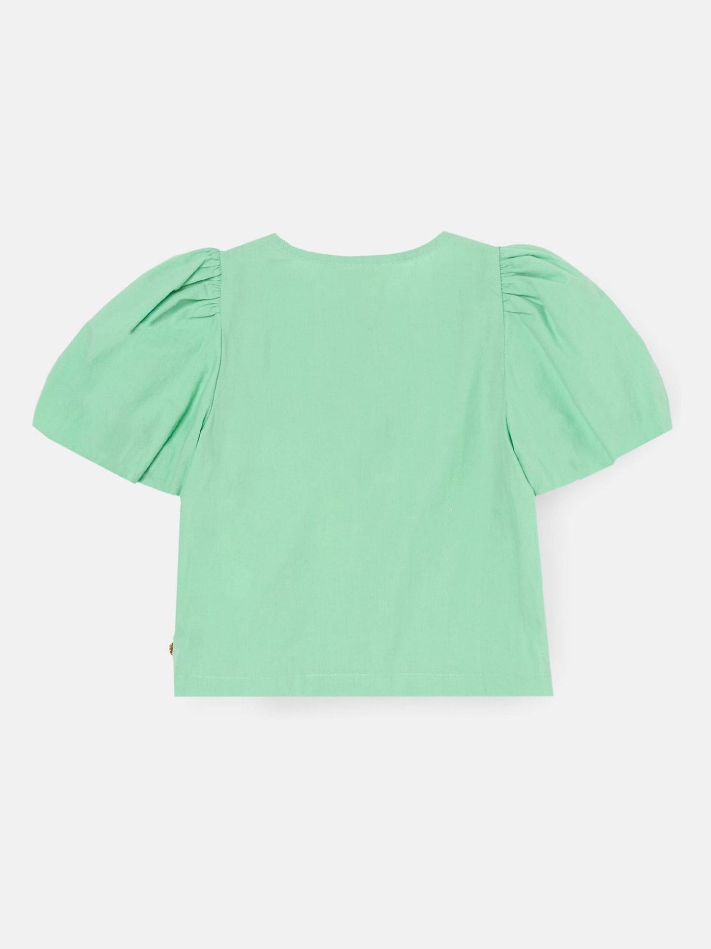 Dsiney Kidz - Angel & Rocket Green Roxie Bow Embellished Woven Blouse image 6