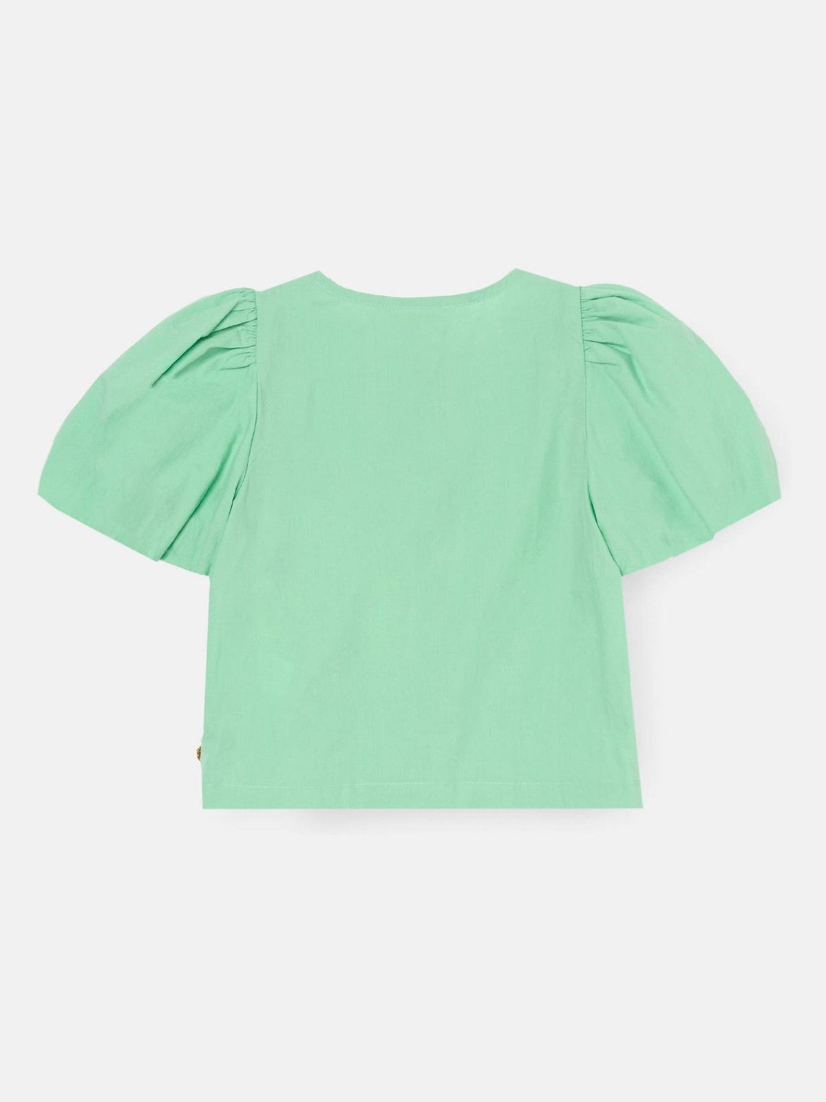 Dsiney Kidz - Angel & Rocket Green Roxie Bow Embellished Woven Blouse image 6