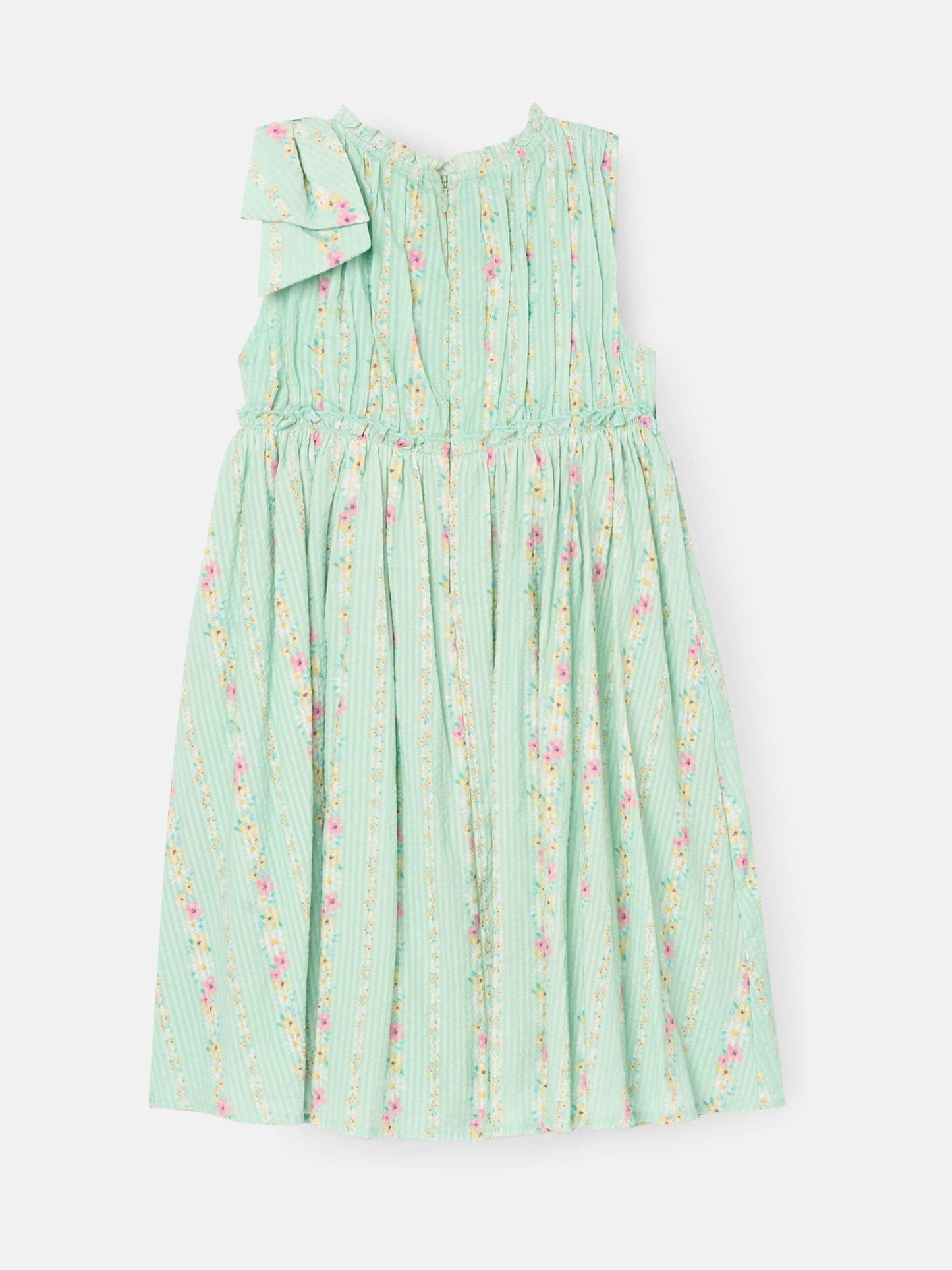 Angel & Rocket Green Gianna Floral Stripe Dress image 7
