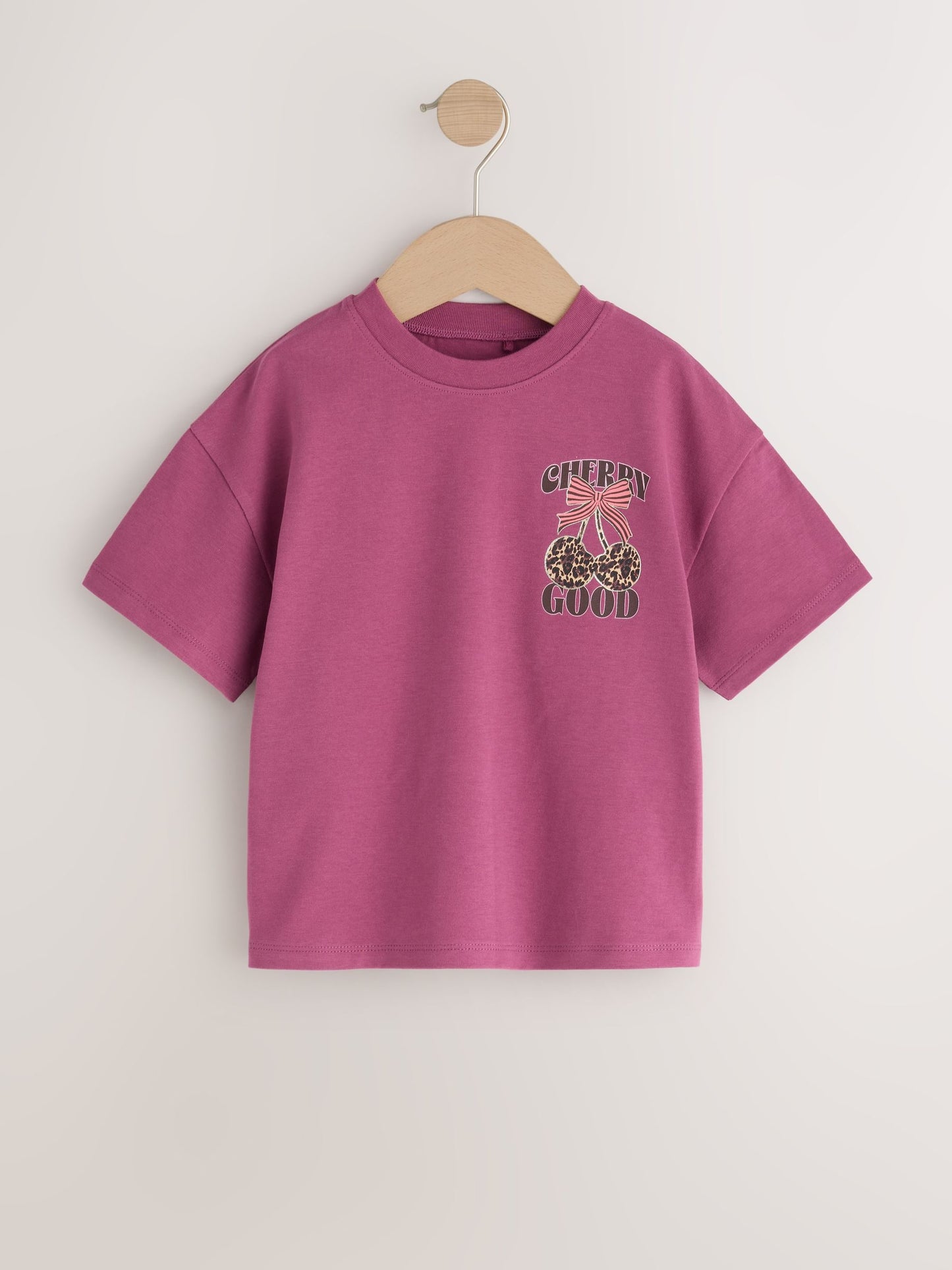 Dsiney Kidz - Berry Red Cherry Short Sleeve T-Shirt (3mths-7yrs) image 5