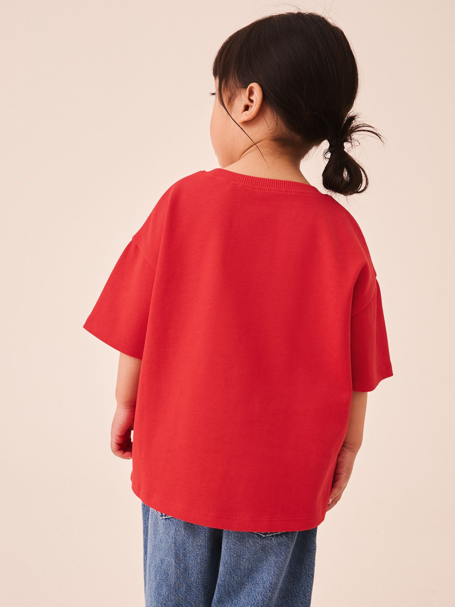 Red Short Sleeve T-Shirt (3mths-7yrs) image 3