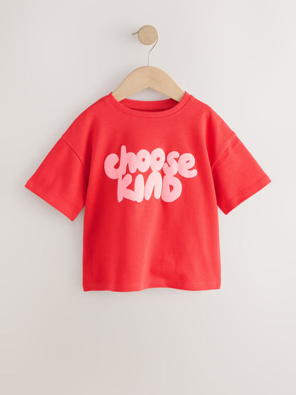 Red Short Sleeve T-Shirt (3mths-7yrs) image 5