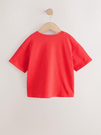 Red Short Sleeve T-Shirt (3mths-7yrs) image 6