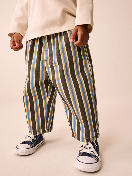 Brown Pull On Wide Trousers (3mths-7yrs) - image 1