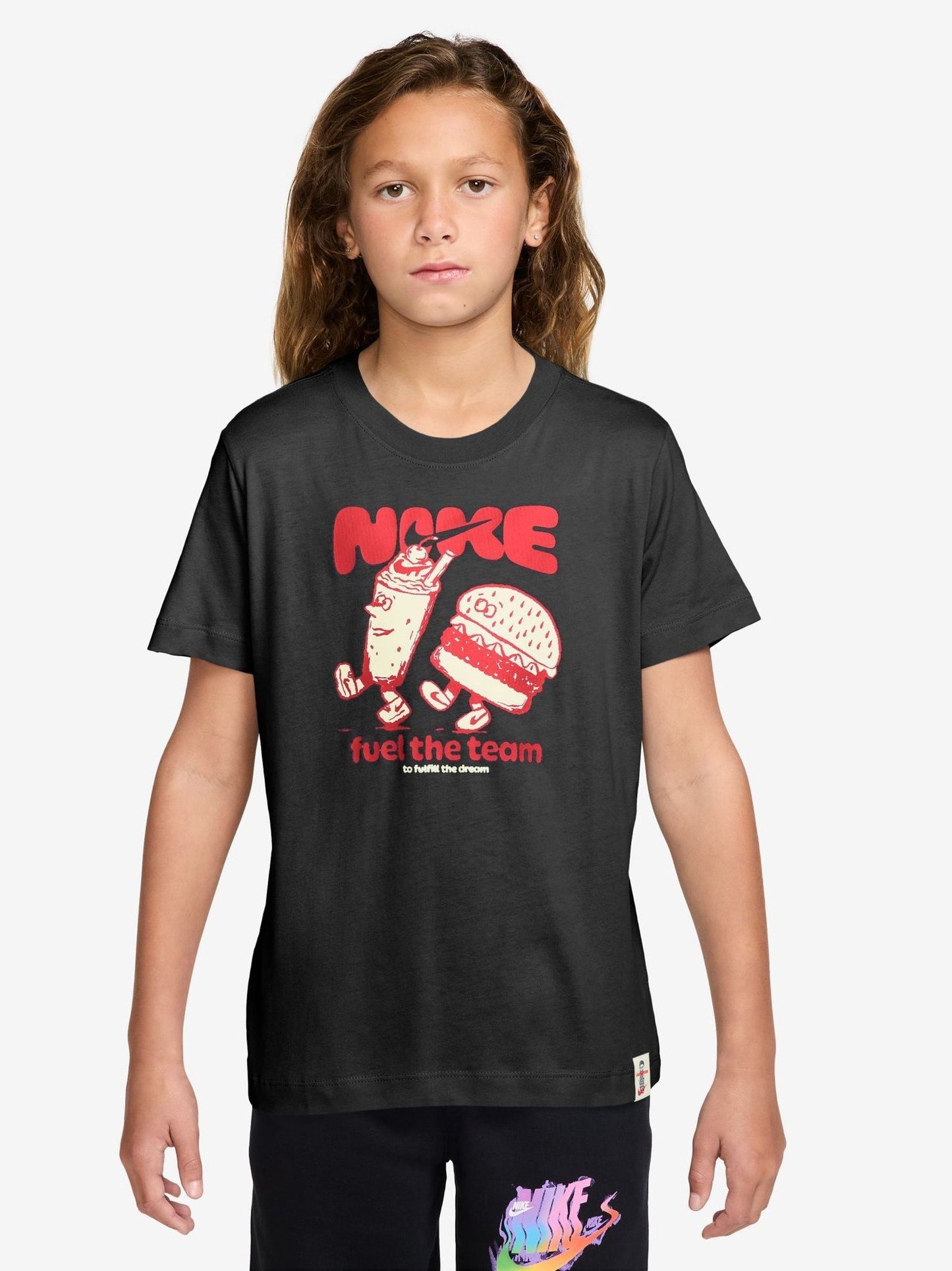 Dsiney Kidz - Nike Black Fuel The Team Graphic T-Shirt image 1