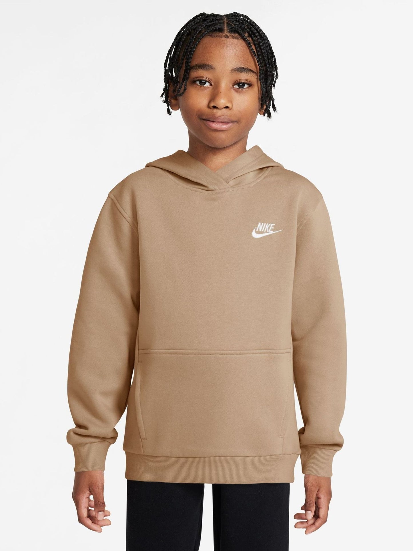 Dsiney Kidz - Nike Natural Linen Club Fleece Pullover Hoodie image 1