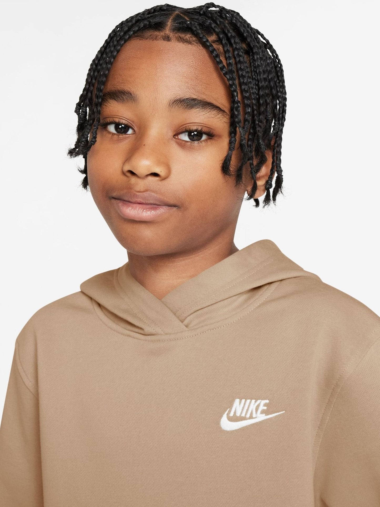 Dsiney Kidz - Nike Natural Linen Club Fleece Pullover Hoodie image 3