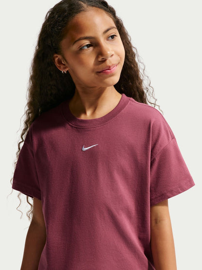 Dsiney Kidz - Nike Pink Smoke Sportswear Boxy T-Shirt image 4