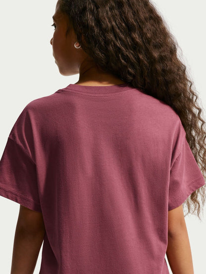 Dsiney Kidz - Nike Pink Smoke Sportswear Boxy T-Shirt image 5