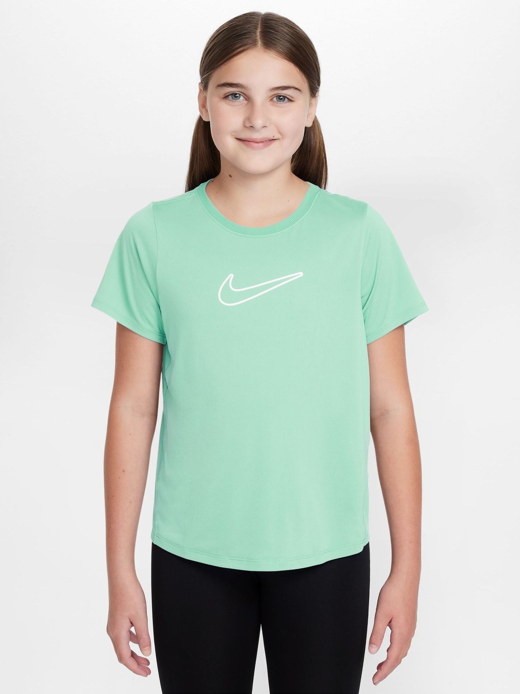 Dsiney Kidz - Nike Arctic Green Dri-FIT One Short Sleeve T-Shirt image 1