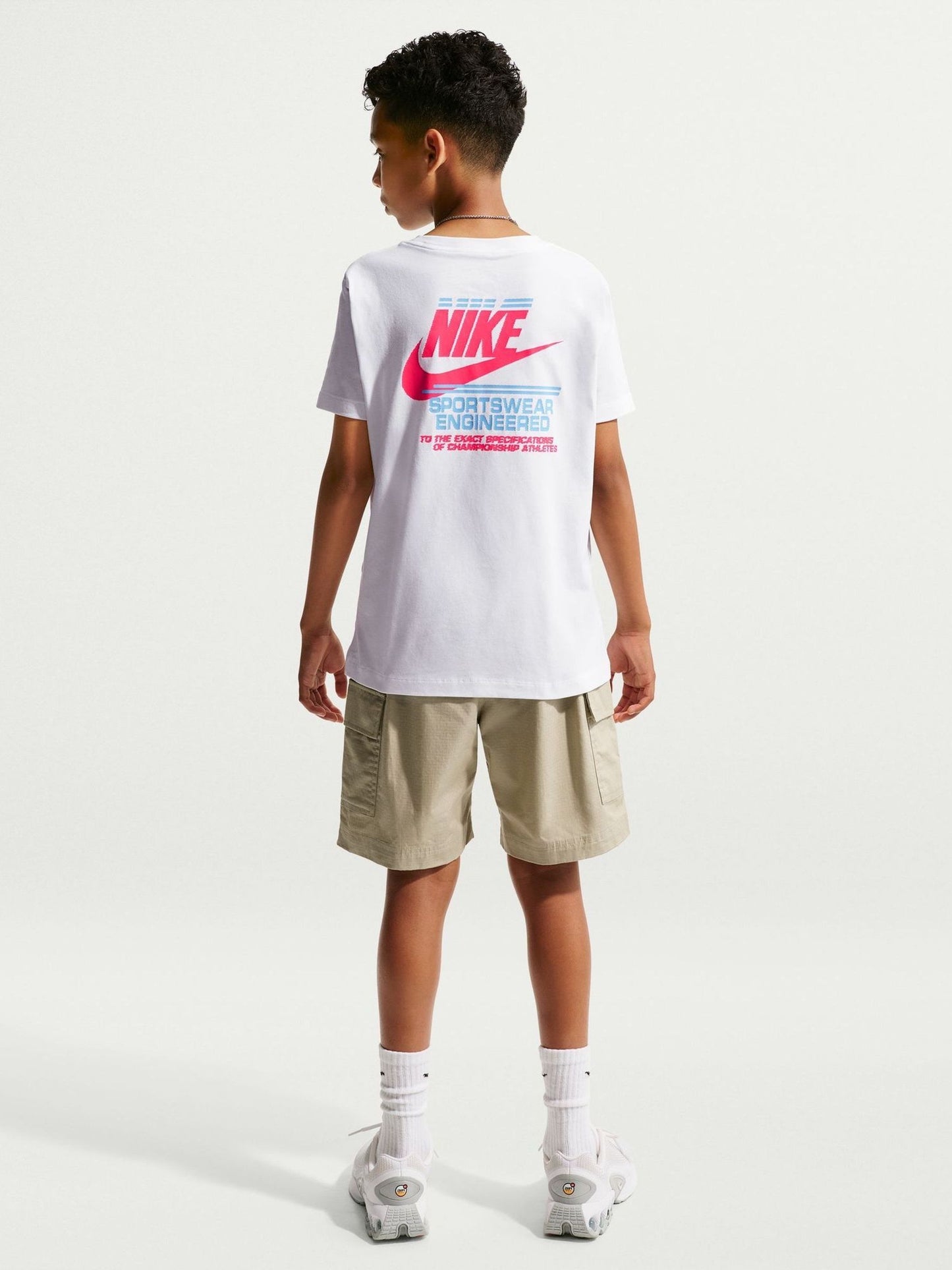 Dsiney Kidz - Nike White Graphic T-Shirt image 1