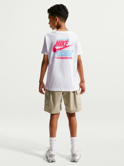 Dsiney Kidz - Nike White Graphic T-Shirt image 1