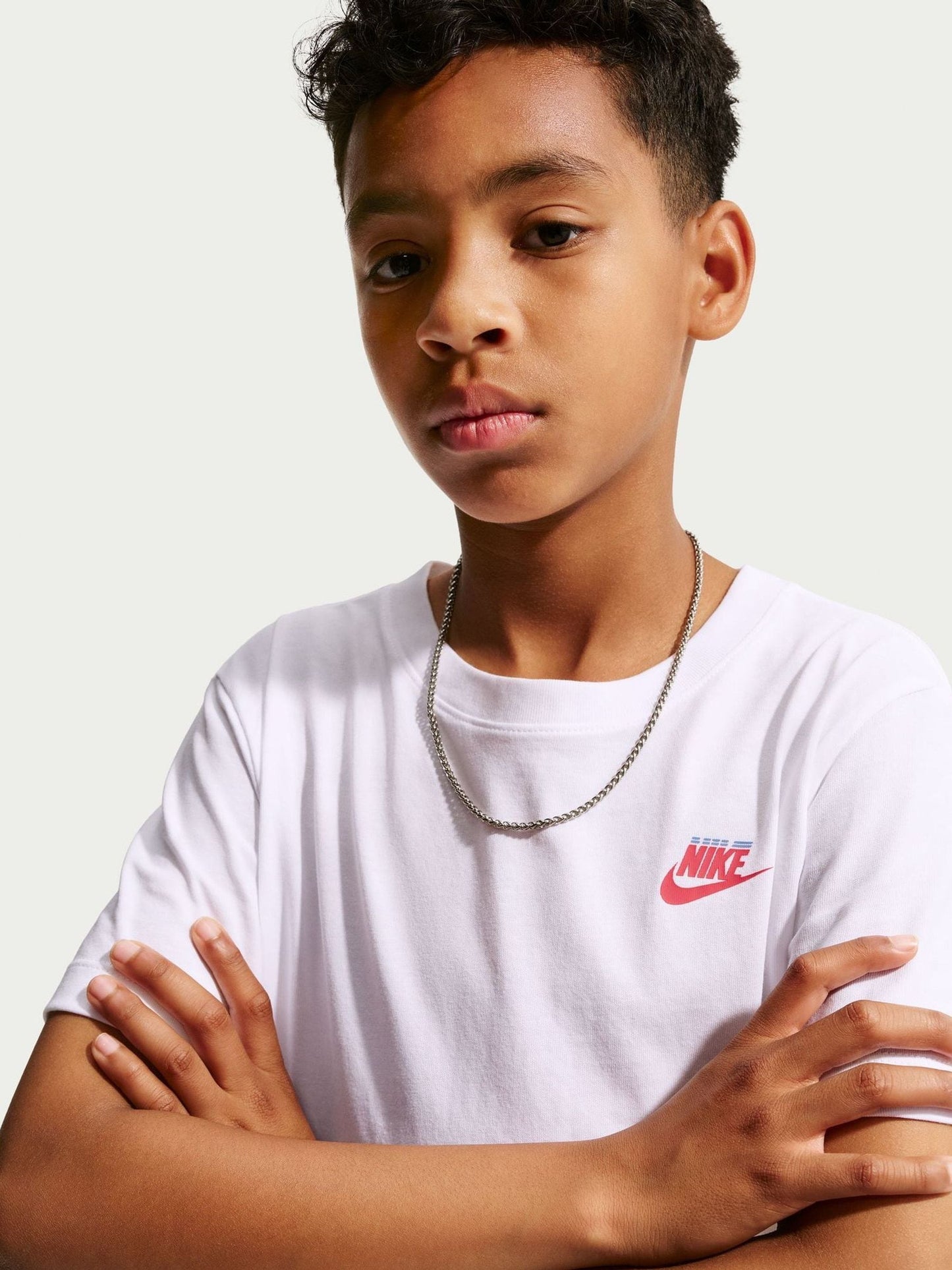 Dsiney Kidz - Nike White Graphic T-Shirt image 4