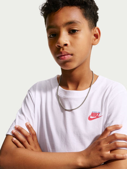Dsiney Kidz - Nike White Graphic T-Shirt image 4