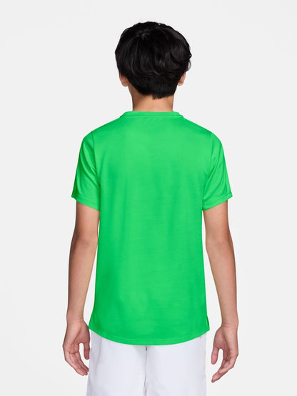 Dsiney Kidz - Nike Green Spark Miler Dri-FIT Short Sleeve T-Shirt image 2