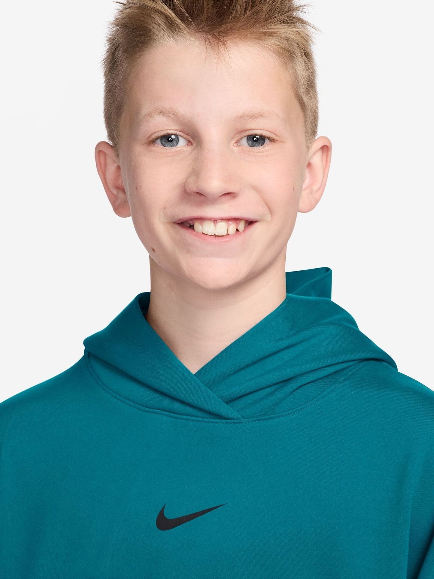 Dsiney Kidz - Nike Bright Spruce Green Pro Overhead Hoodie image 3