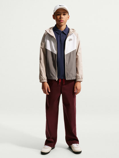 Dsiney Kidz - Nike Particle Grey Sportswear Windrunner Hooded Repel Jacket image 3