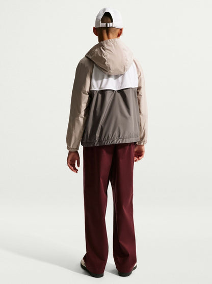 Dsiney Kidz - Nike Particle Grey Sportswear Windrunner Hooded Repel Jacket image 4