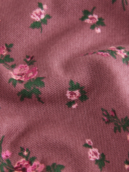 Laura Ashley Dark Pink Floral Corsage Tracksuit Set - image 9