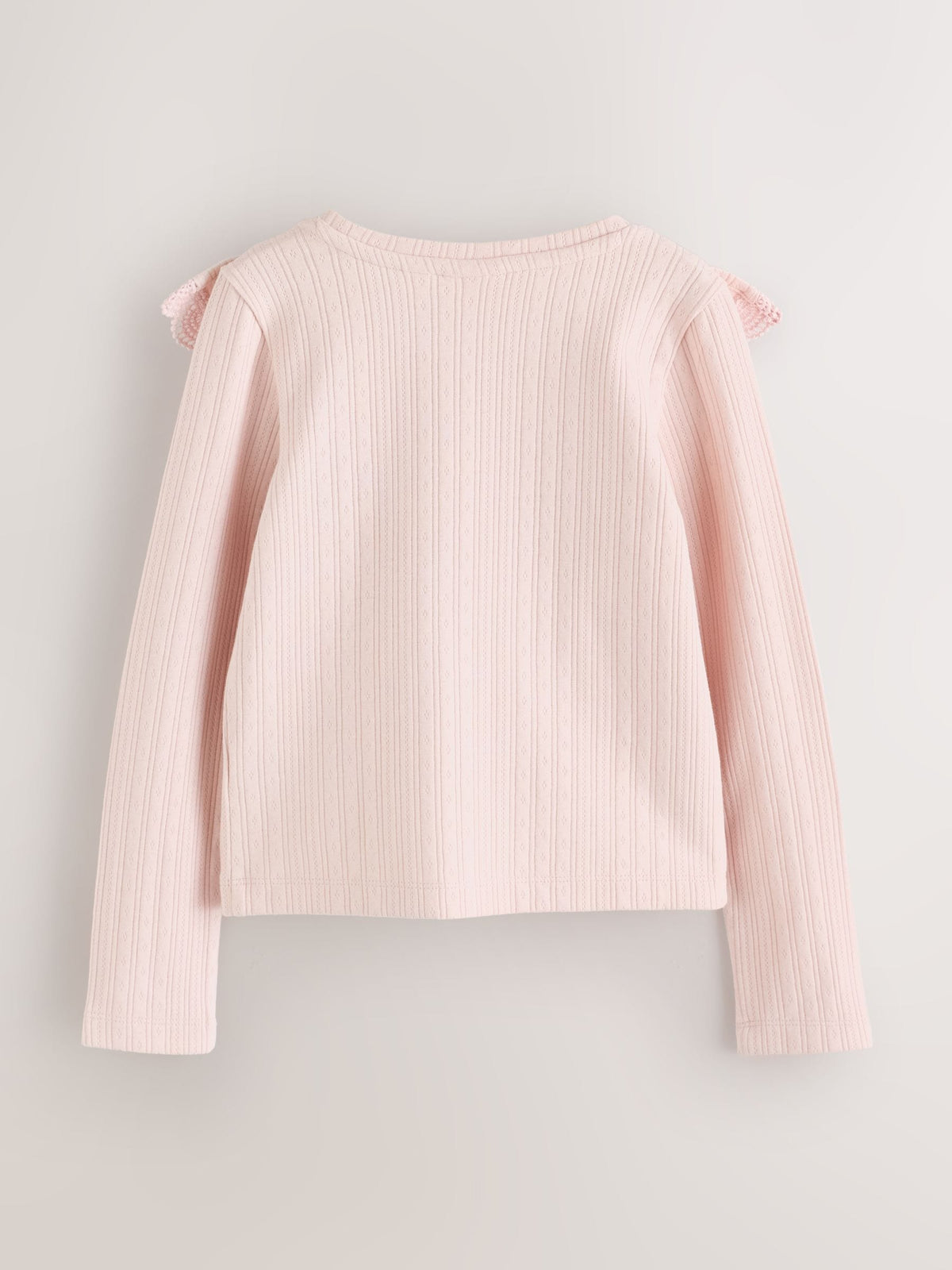 Dsiney Kidz - Laura Ashley Multi Long Sleeve Frill T-Shirts 3 Pack image 5