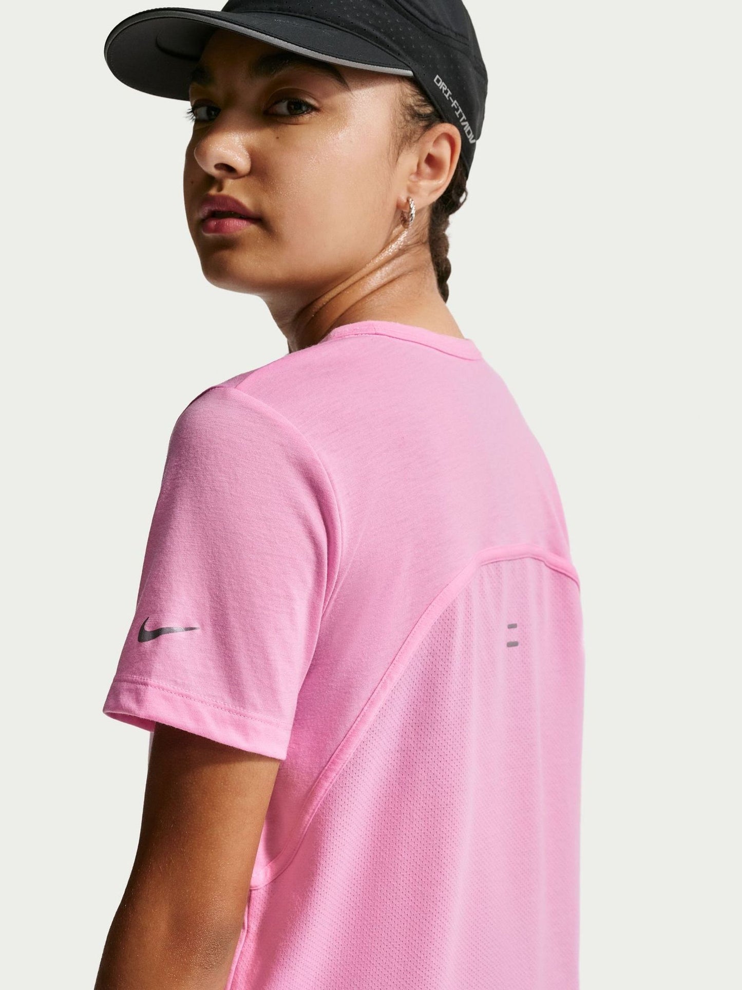Dsiney Kidz - Nike Pink Rise Dri-FIT Tempo T-Shirt image 5