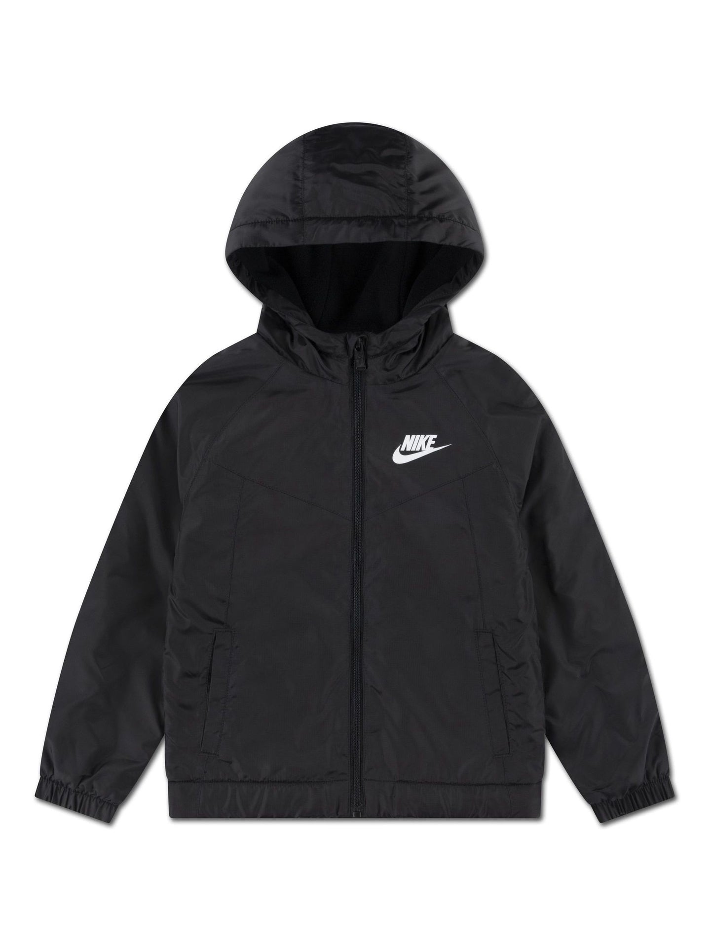 Dsiney Kidz - Nike Black Fleece-Lined Windbreaker Jacket image 1