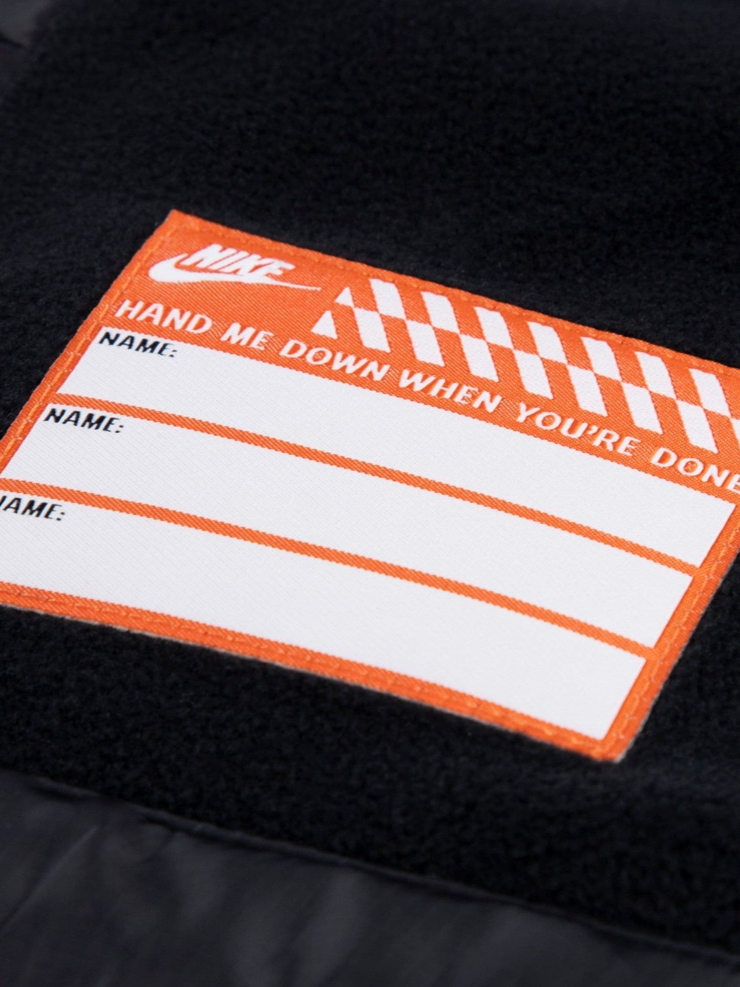 Dsiney Kidz - Nike Black Fleece-Lined Windbreaker Jacket image 4
