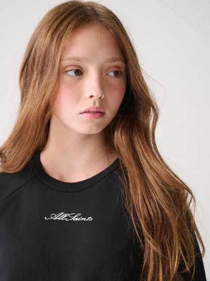 Dsiney Kidz - smALLSAINTS Black Lee Lace Sweat Dress image 3