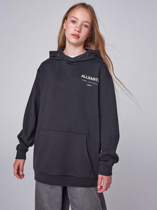 smALLSAINTS Black Underground Oversized Pullover Hoodie - image 2