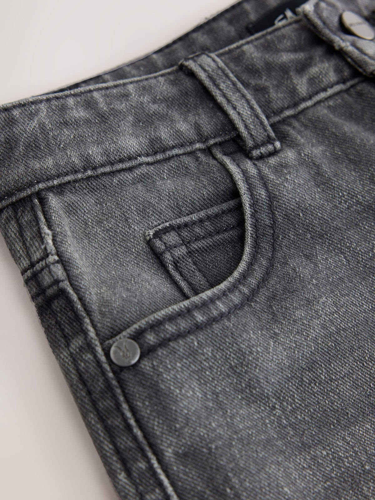 smALLSAINTS Washed Black Barrel Leg Jeans - image 11