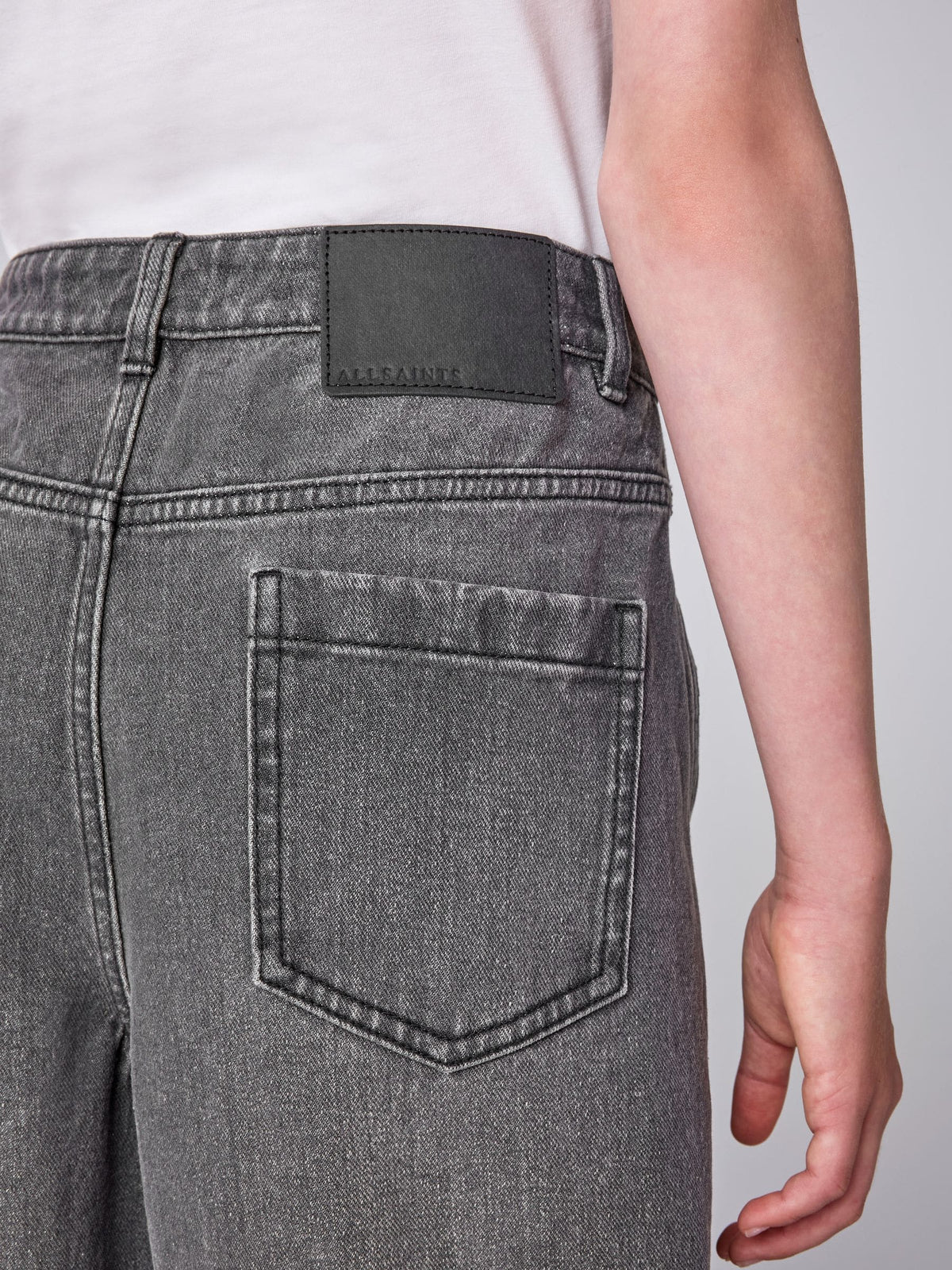 smALLSAINTS Washed Black Barrel Leg Jeans - image 6