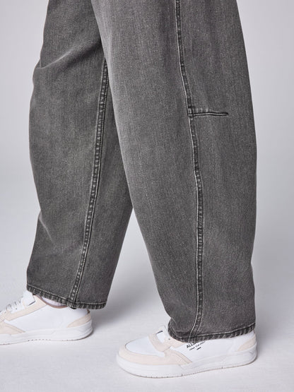 smALLSAINTS Washed Black Barrel Leg Jeans - image 7