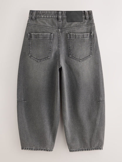smALLSAINTS Washed Black Barrel Leg Jeans - image 9