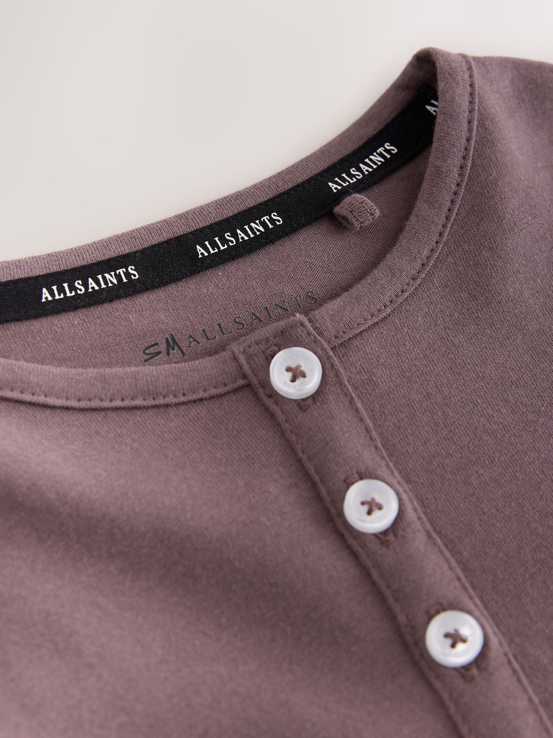 Dsiney Kidz - smALLSAINTS Purple Script Henley Top and Joggers set image 5
